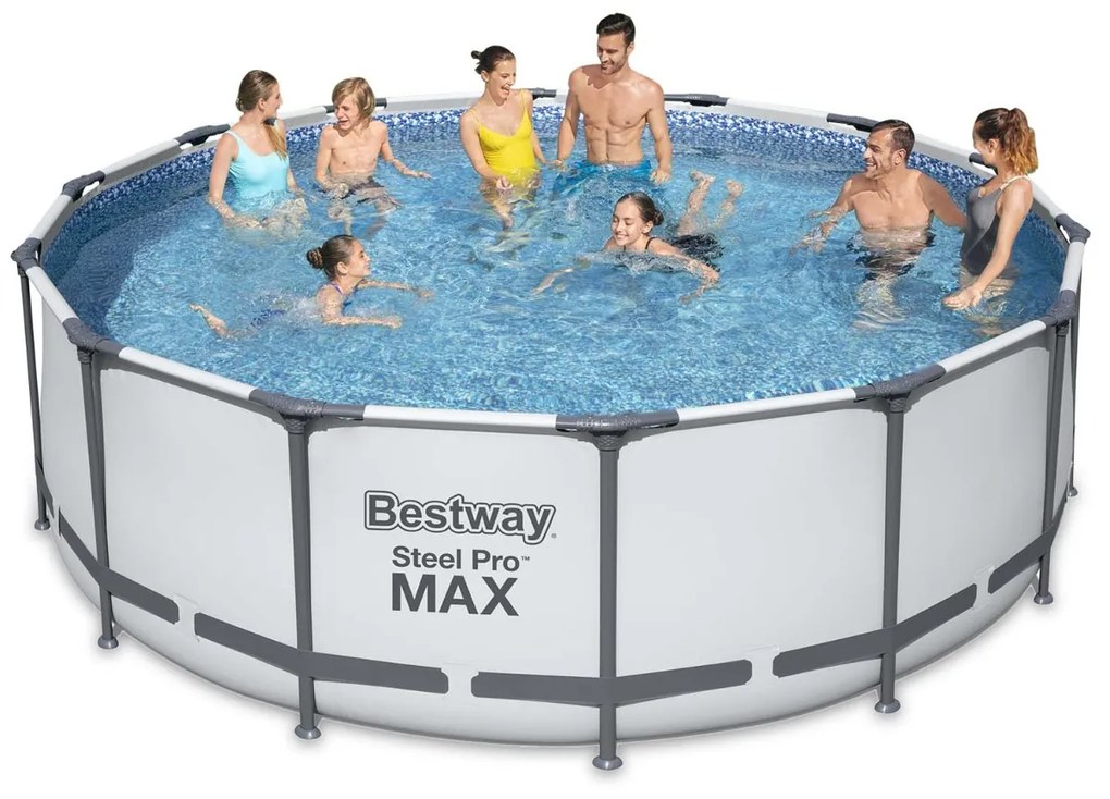 Záhradný Bazén 457 x 122 cm Bestway Steel Pro MAX 17v1
