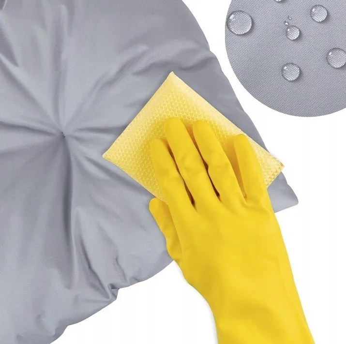 Vodeodolný podsedák do záhradného kresla ACAPULCO 91x72 cm - tmavo béžový