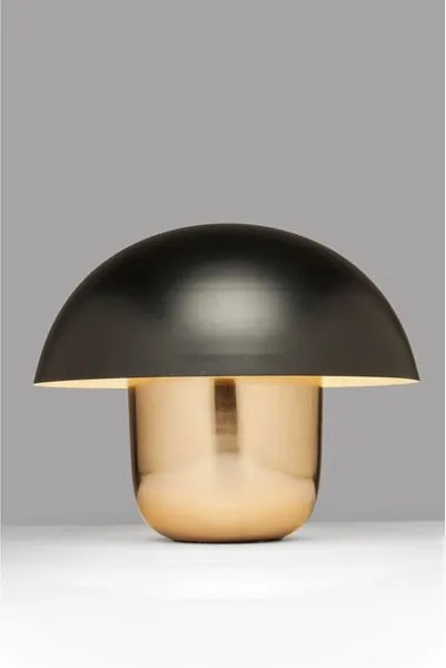 KARE DESIGN Stolná lampa Mushroom čierna a meď 44 × 50 × 50 cm