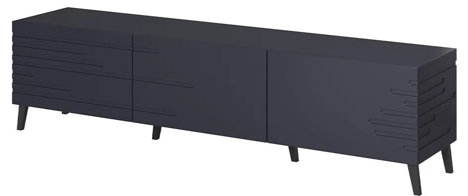 Televízna skrinka Doppo 3D, Farby: čierna