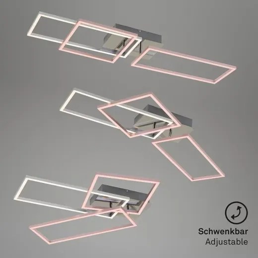 LED stropné svietidlo LED/42W/230V 3000K matný chróm