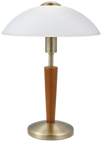 Eglo - Náhradné sklo k stolnej lampe SOLO pr. 26 cm biela