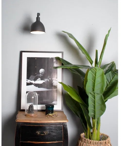 ByRydens 4300120-4007 - Nástenná lampa BAZAR MINI 1xE27/5W/230V čierna