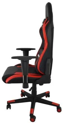 Sammer Kvalitná herná stolička v červenej farbe HD18273