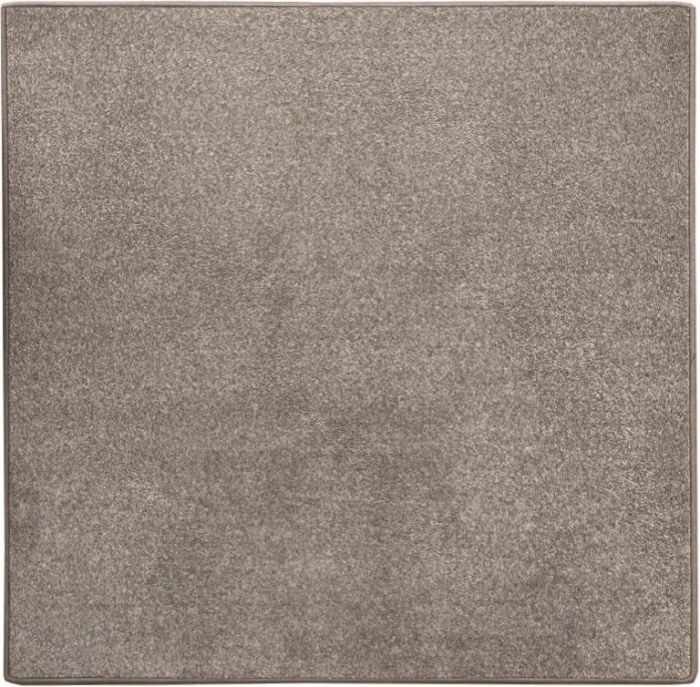 Kusový koberec Messina hnedá štvorec, 300x300, hnedá, obývacia izba, Vopi