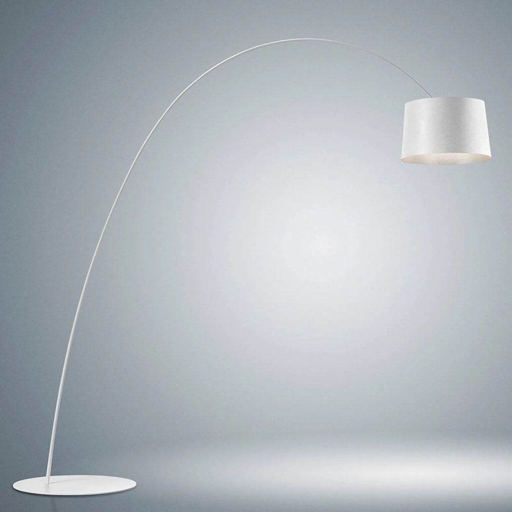 Foscarini Twiggy stojaca LED lampa, biela