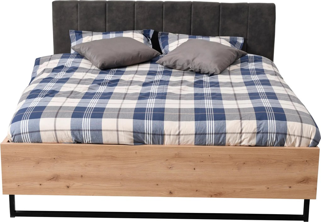 XXXLutz POSTEĽ, 160/200 cm, dub artisan Xora - Postele - 000834005902