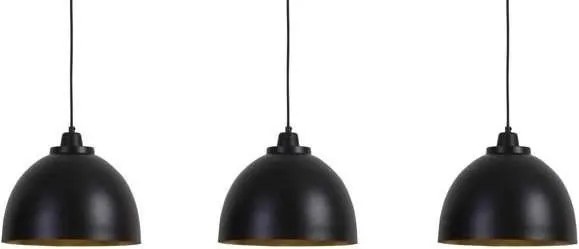 Závěsné světlo Lincoln černá/měď - Ø47*61 cm