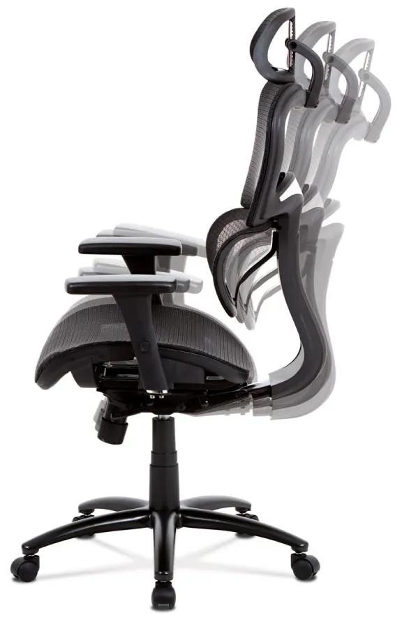 Autronic -  Kancelárska stolička KA-A188 BK, látka mesh čierna