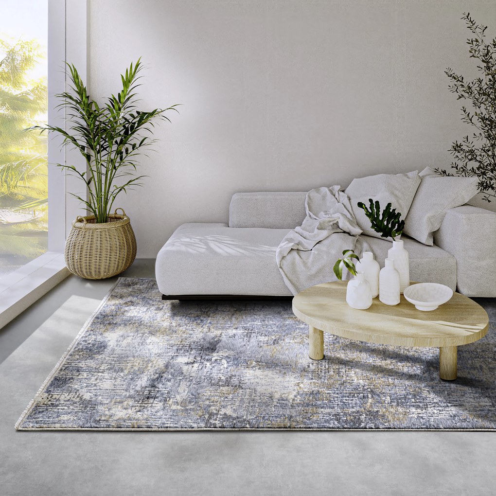 Kusový koberec Villeroy & Boch 106132 Blue, 200x265, viacfarebná, obývacia izba, Villeroy & Boch