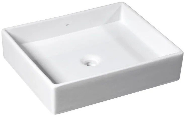 Isvea Isvea, PURITY keramické umývadlo 50x42cm, na dosku, biela, 10PL66050