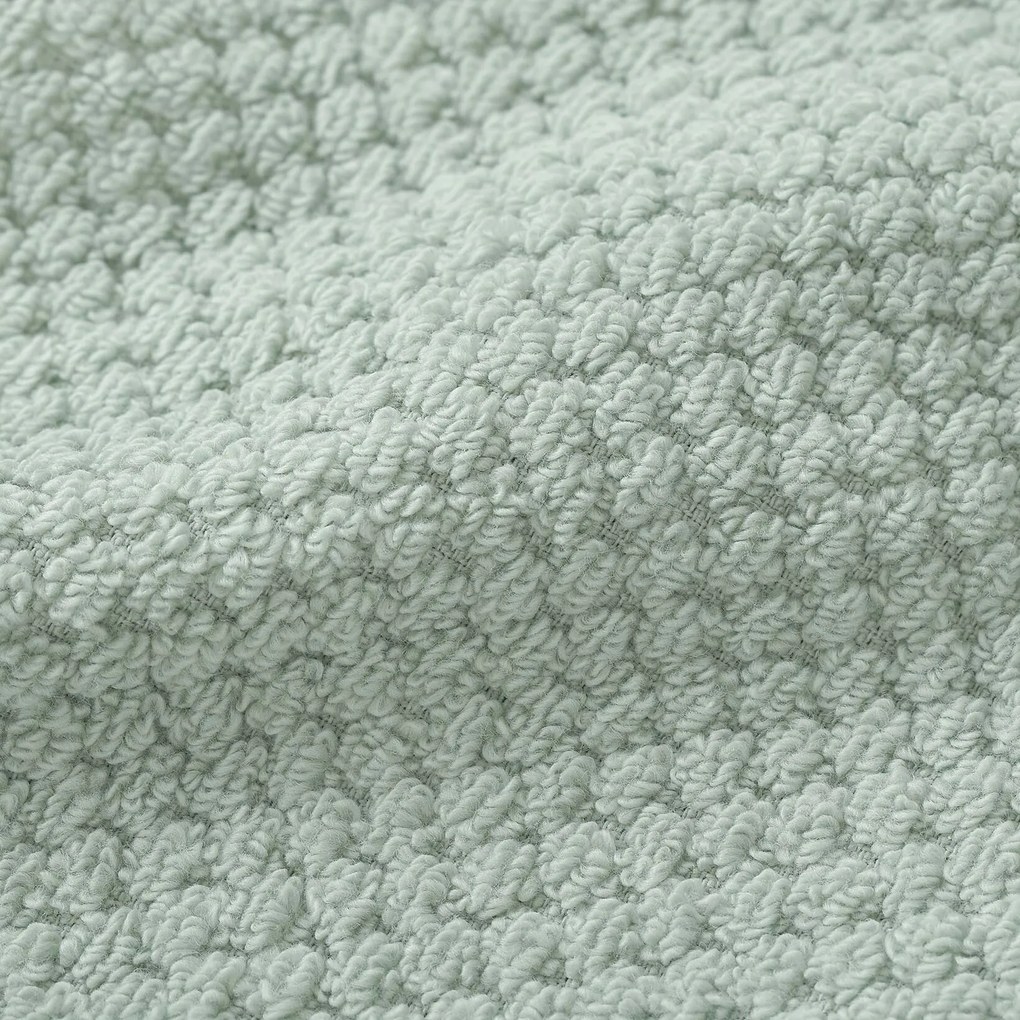 Goldea bavlnený froté uterák / osuška micro pure - eukalyptus 30 x 50 cm