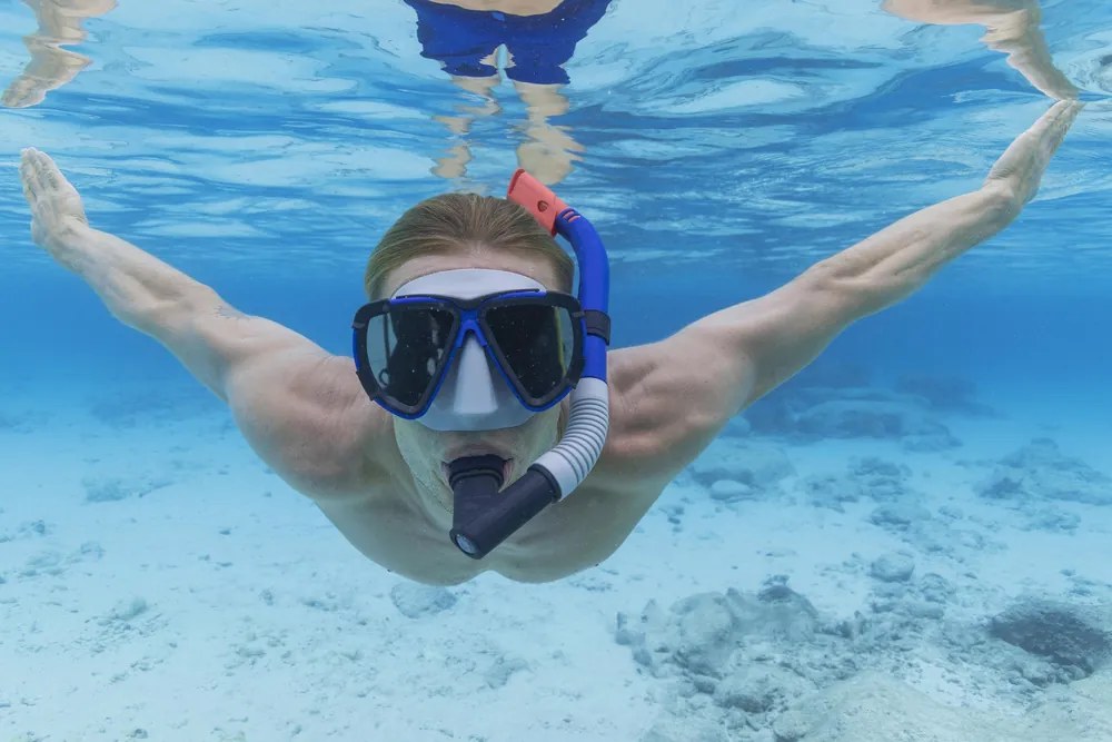 LEAN Potápačská súprava - maska, šnorchel