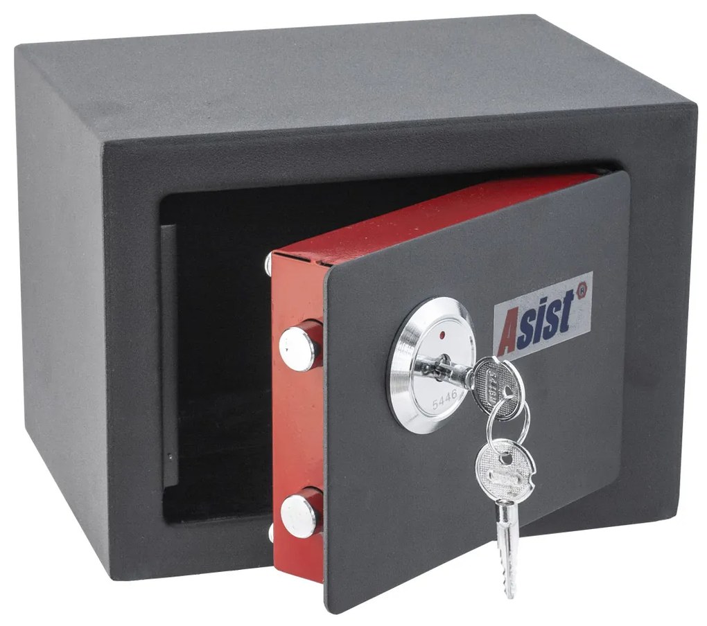 ASIST Bezpečnostná schránka s mechanickým zámkom 230x170x170mm Poškodený obal: Nie