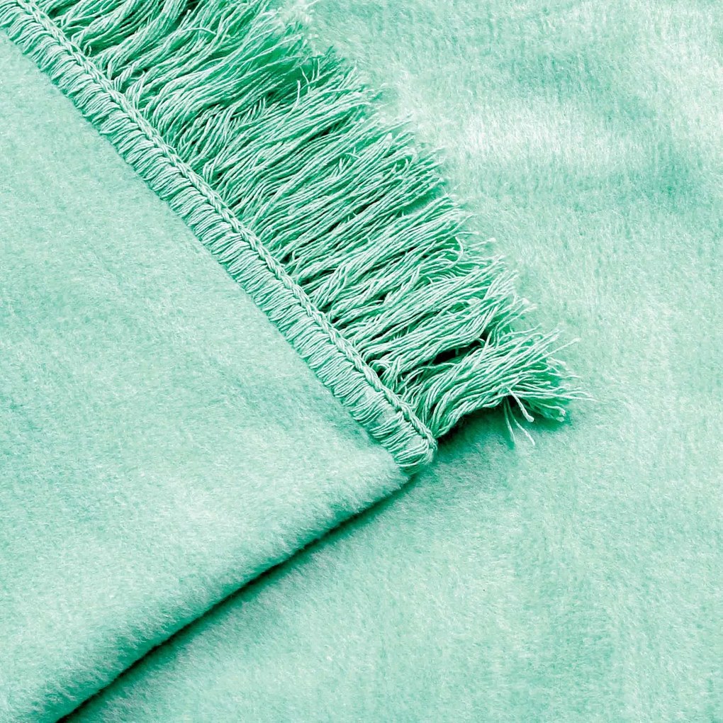 BAVLNENÁ DEKA COTTON CLOUD 150X200 CM MENTOLOVÁ