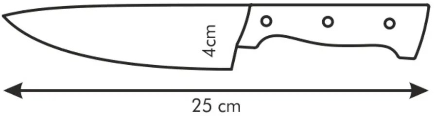 Tescoma Nôž kuchársky Home Profi 14 cm, 14 cm