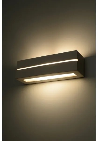 Nástenné svietidlo VEGA LINE 1xE27/60W/230V biela