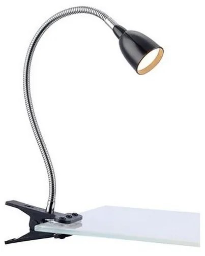 Markslöjd 106092 - LED Stolná lampa s klipom TULIP LED/3W/230V čierna