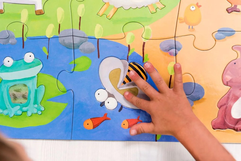 Puzzle hmatové – Farma 20 ks