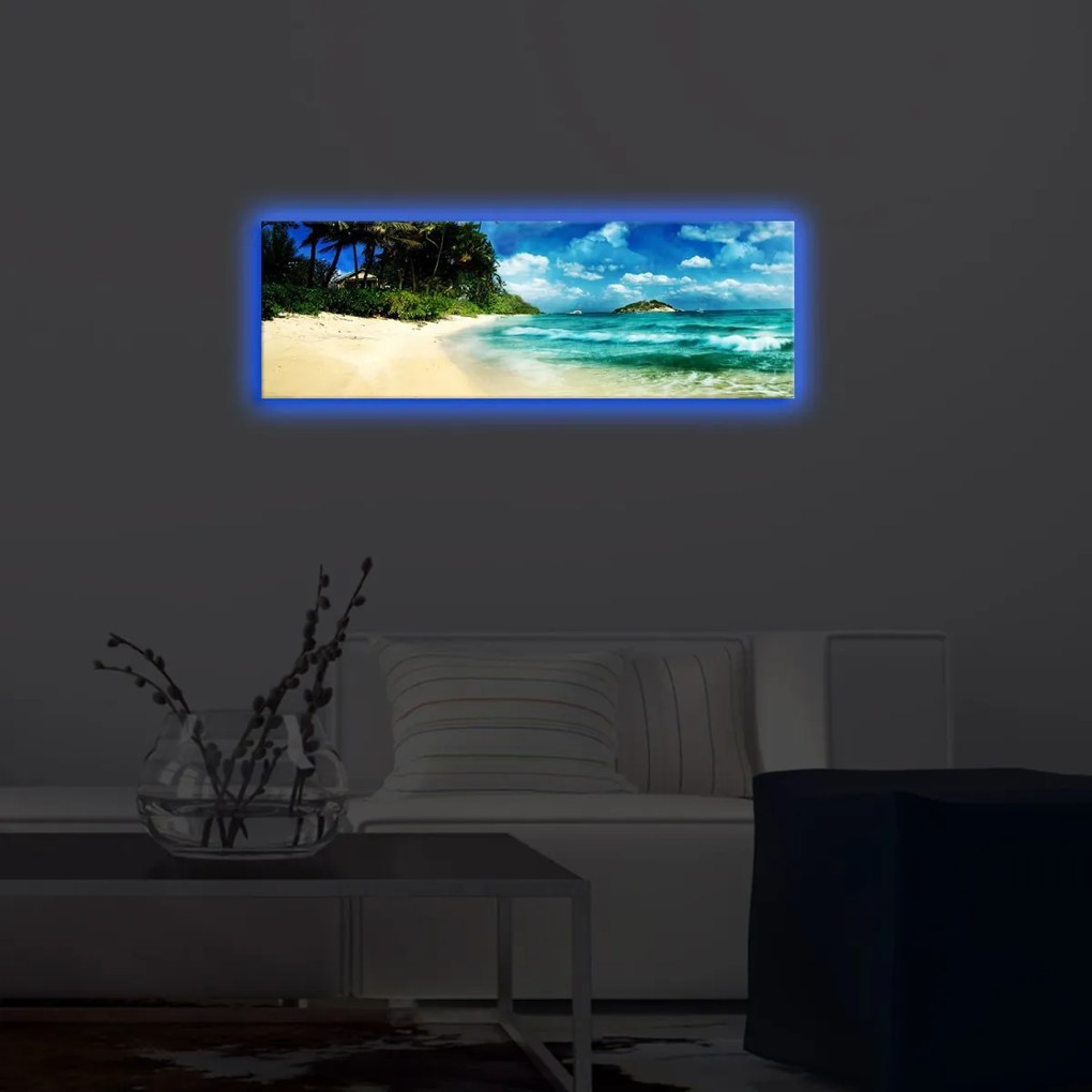 Obraz s LED osvetlením MORE 69 30 x 90 cm