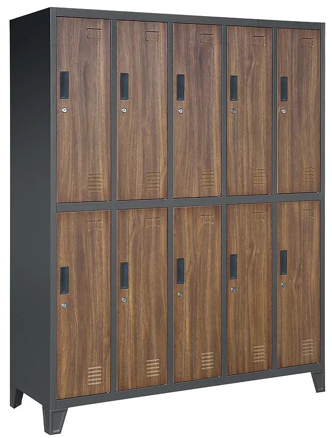 Sada skriniek zdravotno-bezpečnostných Bartek kov antracit/orech