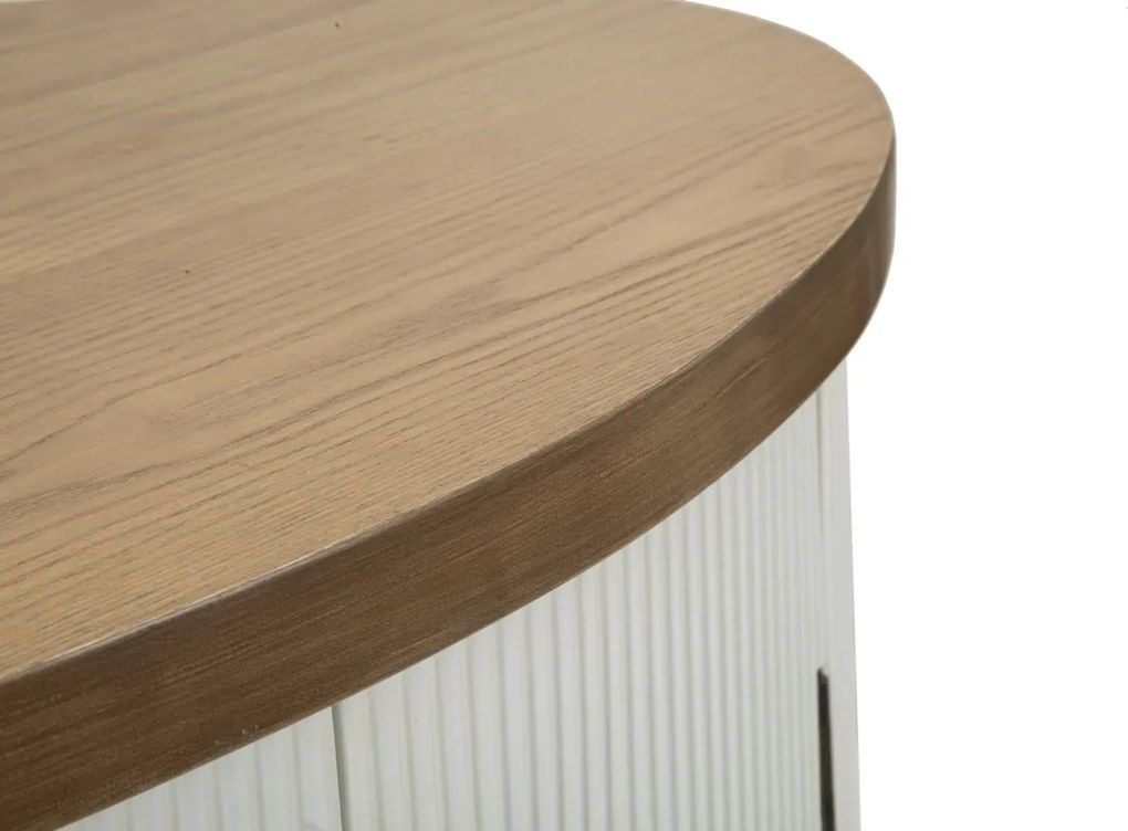 Komoda Tolosa 79 cm biela/jaseň