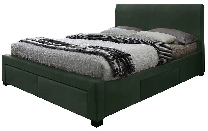 Posteľ Modena 3 160 zelená