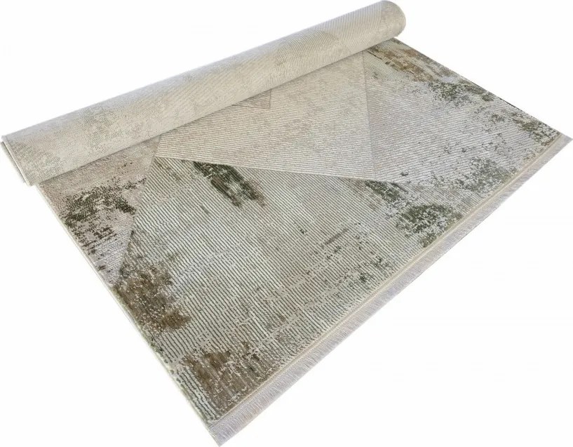 DC Koberec Exclusive 393 krémová zelená Rozmer: 160×220 cm