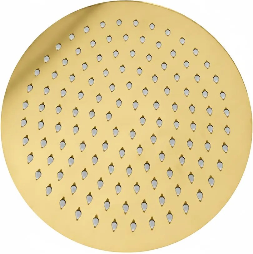 Rea Rea, okrúhla hlavová sprcha s priemerom 250 mm, zlatá lesklá, REA-P0506