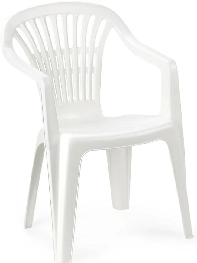 Plastová stolička Scilla biela