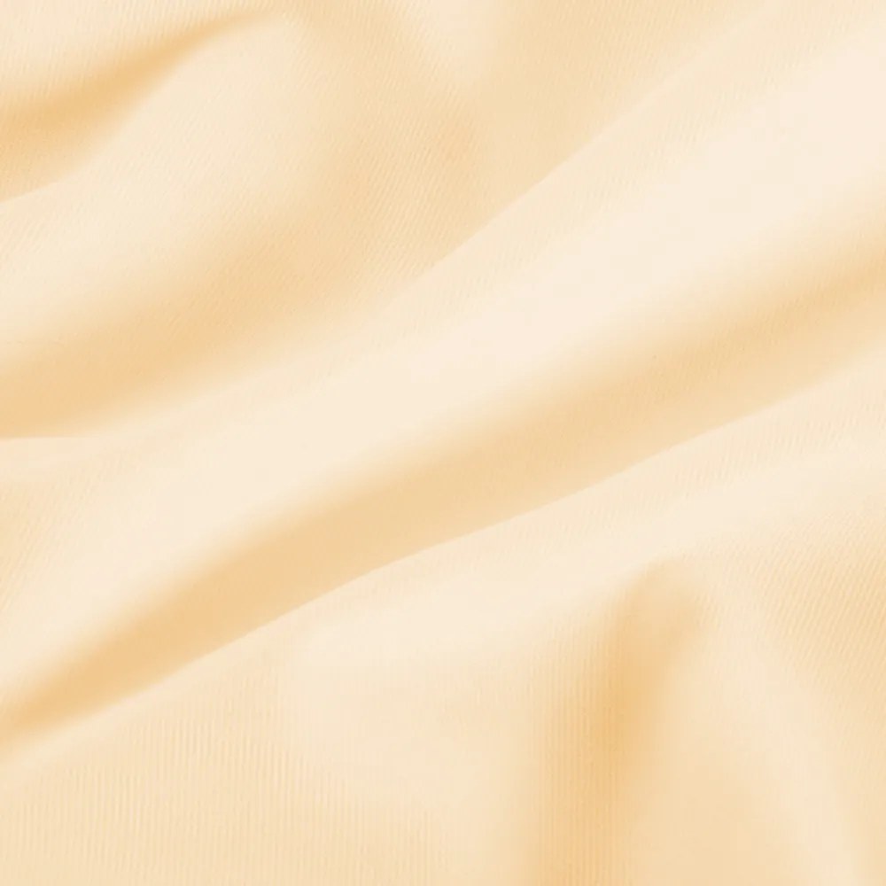 Biante Oválny bavlnený keprový obrus KEP-002 Vanilkový 50x100 cm