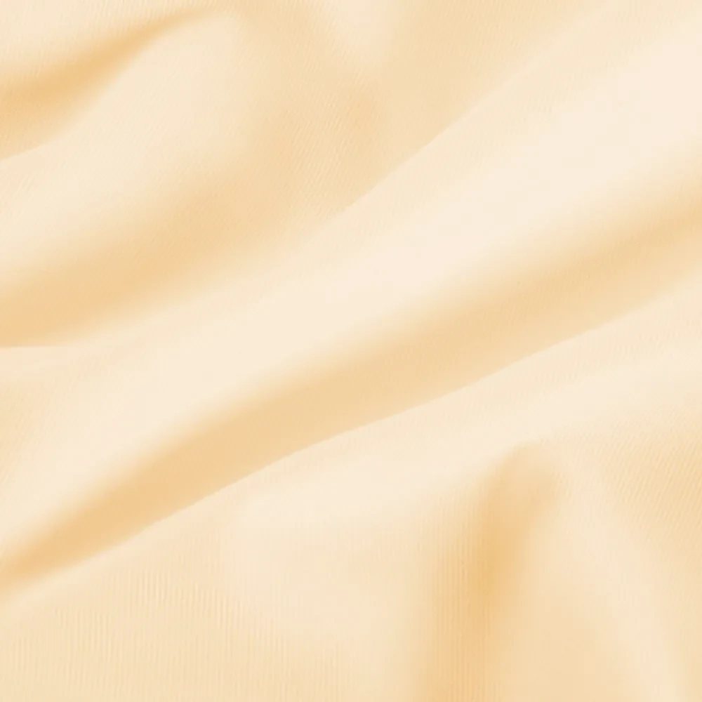 Biante Veľký oválny bavlnený keprový obrus KEP-002 Vanilkový 220x260 cm