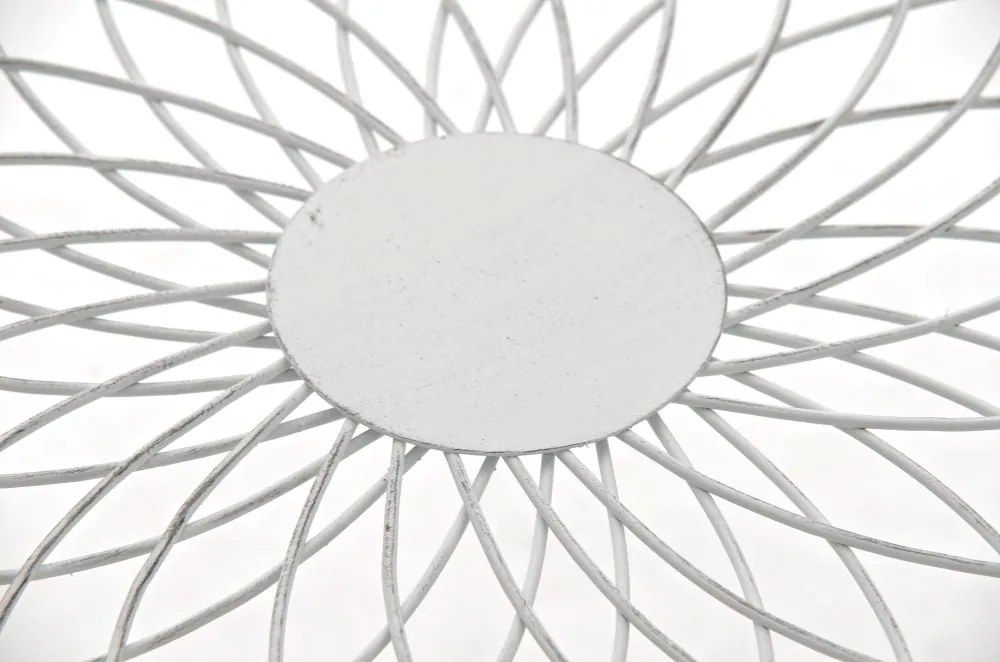 Kovový stôl GS3438892 - Biela antik