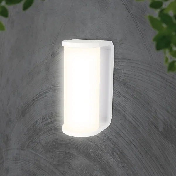LED Vonkajšie nástenné svietidlo LED/12W/230V 3000/4200/6500K IP65 biela