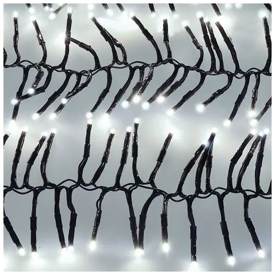 Solight 1V11-W - LED Vianočná reťaz 576xLED/8 funkcií 8m IP44 studená biela + DO