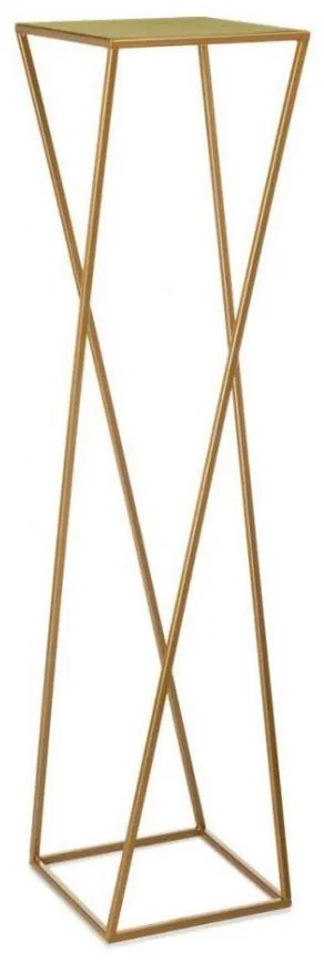 HowHomely Stojan na kvety 100x24 cm zlatá 10-1365-1-100-zloty
