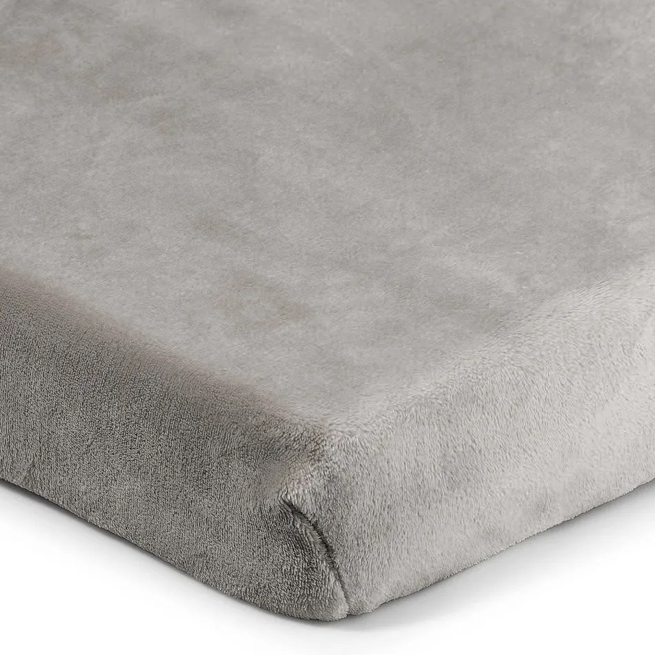 4Home prestieradlo mikroflanel sivá, 180 x 200 cm