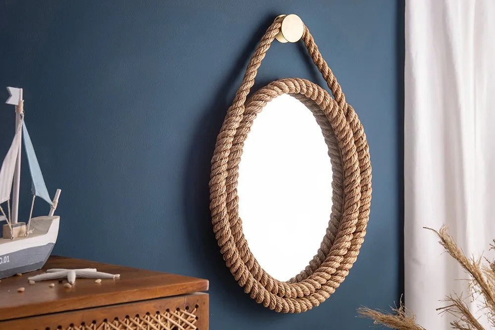 Dizajnové nástenné zrkadlo Nikolas 62 cm
