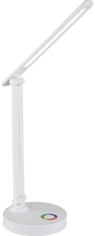 Globo 58445W - LED RGBW Stmievateľná stolná lampa GERALDO LED/5W/230V + LED/2W