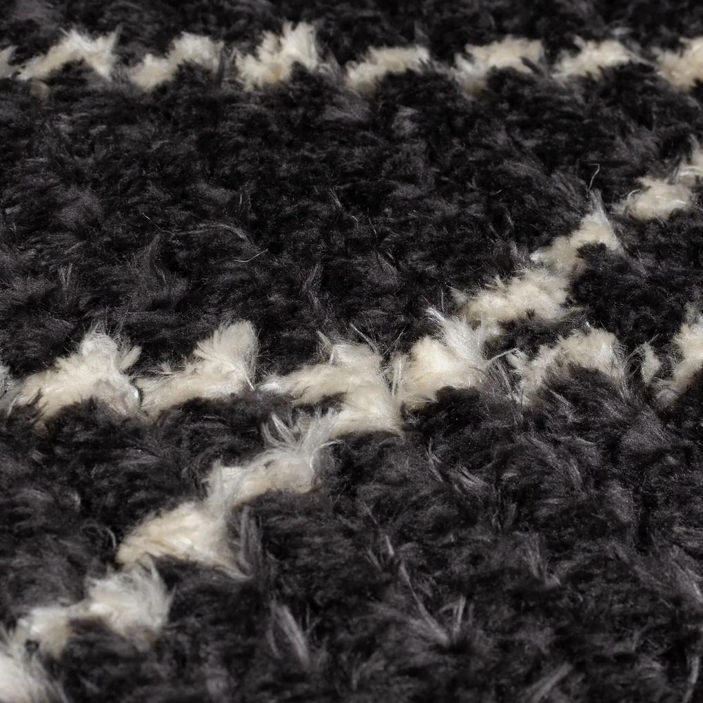 Flair Rugs koberce Kusový koberec Domino Aisha Berber Monochrome - 160x230 cm