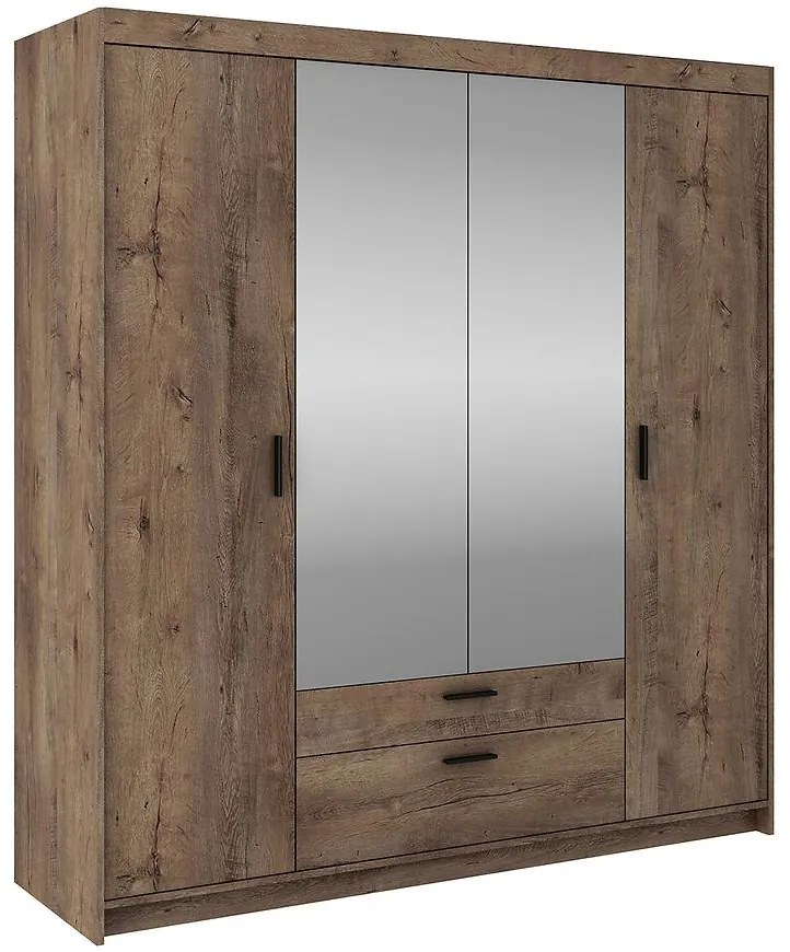 Skriňa Elena 4D Lefkas so zrkadlom