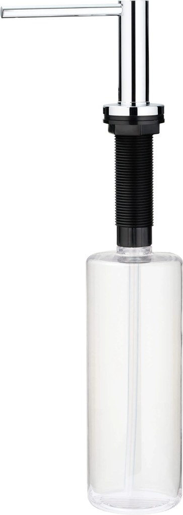 Deante Aster, dávkovač saponátu pre kuchynské drezy s dlhou výlevkou 500ml, chrómová, ZZZ_00DD