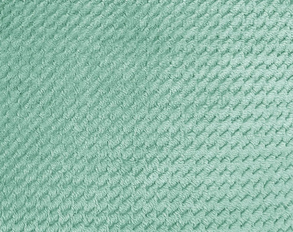 Dekoračný vankúš ZigZag 60x60 cm, mätová zelená