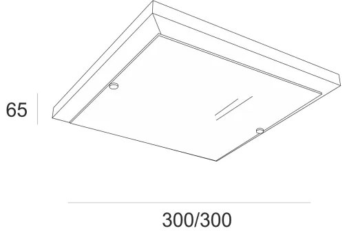 Stropné svietidlo 1xE27/60W/230V