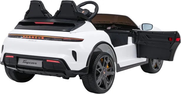 Elektrické autíčko Porsche Taycan Turbo S biele