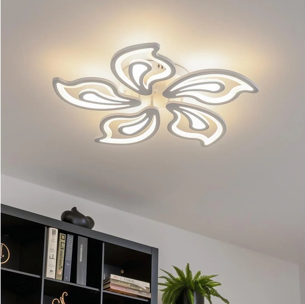 Brilagi - LED Stmievateľný prisadený luster TWIST LED/125W/230V 3000-6500K + DO