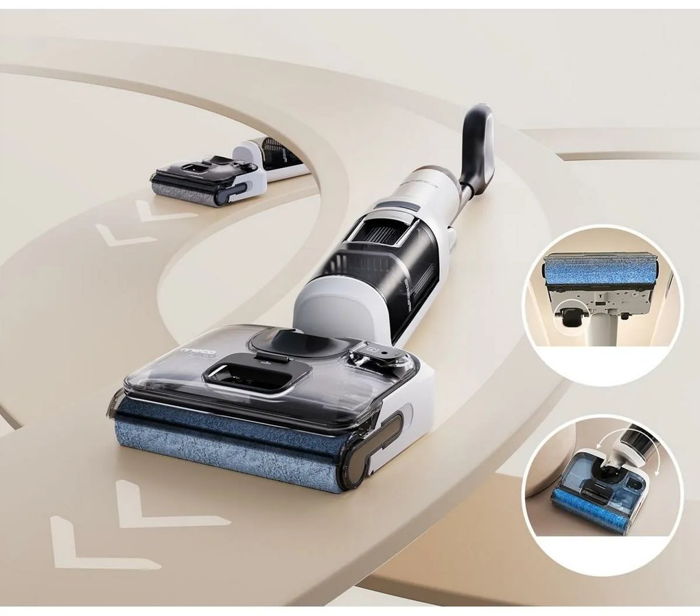 Tineco Floor One S5 Stretch Extreme akumulátorový vysávač na mokré/suché vysávanie
