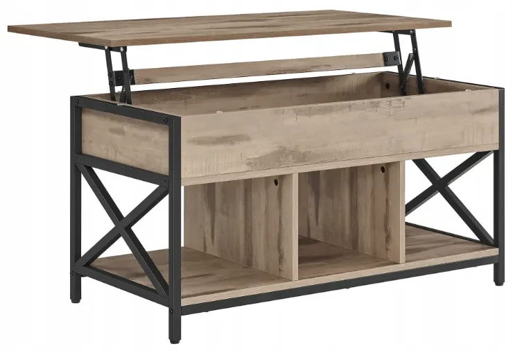 Konferenčný stolík TAYLOR SONOMA s výsuvnou doskou 100x50 cm