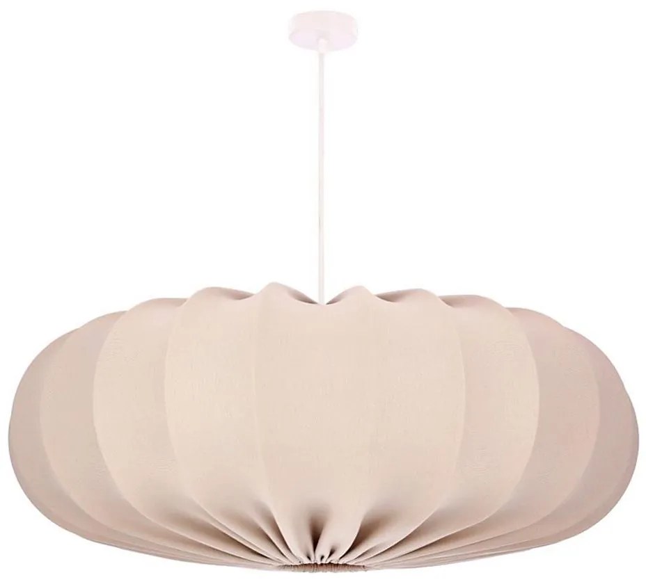 Luster na lanku CAFEE 1xE27/40W/230V priemer 66 cm béžový