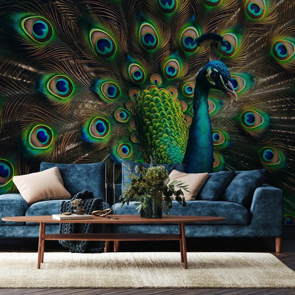 Fototapeta - Páv (147x102 cm)